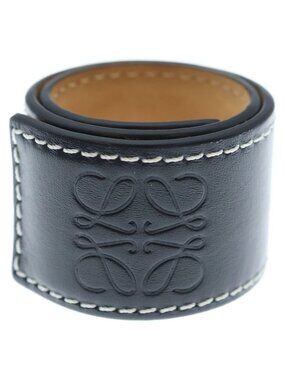 Loewe Slap Bracelet Calfskin Leather Black